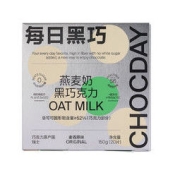 CHOCDAY 每日黑巧 燕麦奶黑巧克力 麦香原味 150g