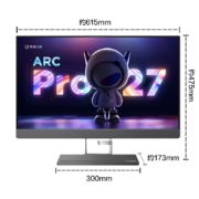 联想（Lenovo） 窄边框 一体台式机电脑 2.5K高分100Hz高刷屏 小新Pro 27英寸：12代i7 32G 1TB SSD 独显 JBL 音响