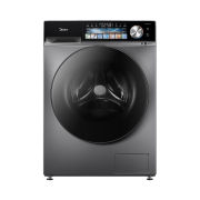 双11预售、20日20点：Midea 美的 滚筒洗衣机全自动 10公斤变频洗烘一体 MD100V5S