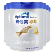 88VIP会员:Aptamil 爱他美 白金版卓萃儿童配方奶粉4段3-6岁900g*6罐