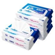 洁云( Hygienix)湿厕纸40片*6包 清洁湿纸巾湿巾 可搭配卷纸卫生纸使用 擦屁屁专用39.9元