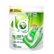 妈妈壹选 La天然植皂 洗衣凝珠袋装10g*12粒 *4件