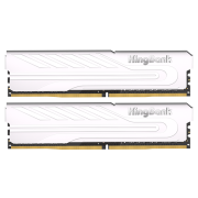 2日8点：KINGBANK 金百达 16GB(8GBX2)套装 DDR4 3200 台式机内存条 银爵系列