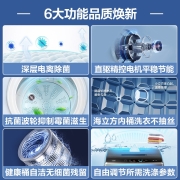 海尔（Haier）洗衣机全自动波轮10公斤大容量健康除菌洗玻璃上盖智慧洗家用大容量B22Mate2