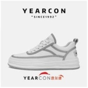 YEARCON 意尔康 男鞋秋季2022新款板鞋男士运动休闲鞋子男百搭潮流男生鞋子