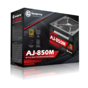 艾湃电竞（Apexgaming）AJ-850M 额定850W 全模组电源旗舰型 80PLUS金牌 全日系电容 智能启停 10年换新