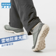 迪卡侬官网2021新款棉鞋女秋冬加厚防水防滑中筒雪地鞋ODS