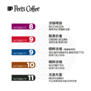 【双11预售付定】Peets皮爷Nespresso胶囊咖啡50颗+陶瓷杯