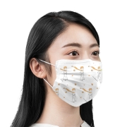 超亚小王子口罩一次性医用外科口罩防护防尘一次性医疗口罩秋季透气轻薄成人三层医用外科口罩 小王子成人医用外科【100只袋装】