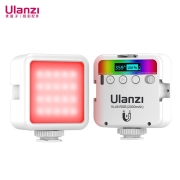 ulanzi优篮子 VL49RGB（白）磁吸全彩补光灯便携LED口袋双色温摄影灯微单相机手机室内人像特效