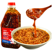 京东特价:四川油泼辣子 420g 麻辣超香辣红油