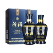 汾酒 蓝汾 53%vol 清香型白酒 475ml*2瓶 双支装