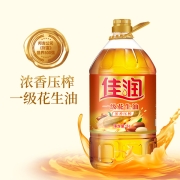 邦吉佳润5L食用油浓香花生油一级浓香物理压榨山东大花生严选花生原料