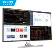 KOIOS K4021U 40英寸4K HDR IPS炒股商用PS5 Xbox游戏家用娱乐专业显示器 黑色