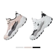 限尺码、PLUS会员：Skechers斯凯奇 女子 老爹熊猫鞋 休闲运动鞋 88888360/WBK 白色/黑??