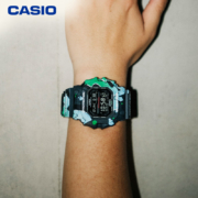 卡西欧（CASIO）手表 G-SHOCK  STREET SPIPIT涂鸦主题 防震防水电子荧光照明 运动手表男 GX-56SS-1PR