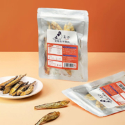 HEBIAN盒边 猫狗零食冻干 小鲱鱼干 30g*3
