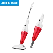 奥克斯（AUX） 家用手持吸尘器推杆地毯式两用除螨小型迷你大功率吸尘器AXS-01 玫瑰红