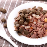 顽皮happy100狗罐头 牛肉鸡软骨鲜封包840g(70g*12袋) 成犬宠物狗狗零食湿粮  Happy100系列
