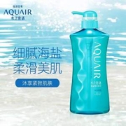 资生堂 AQUAIR 水之密语 海盐弹润紧致沐浴啫喱 600ml*3件