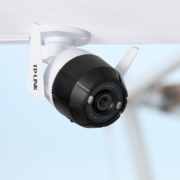 TP-LINK 400万高清摄像头家用监控器防水无线家庭室外户外tplink可对话网络手机远程门口高清TL-IPC64NA-4