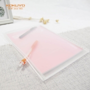 国誉(KOKUYO)活页笔记本子螺旋本配件·A4拉边袋资料文件夹 2个 WSG-RUS30