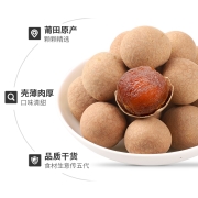 升林 桂圆干480g 肉厚核小龙眼干桂圆肉干 福建特产南北干货煲汤食材