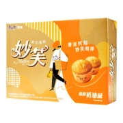 康师傅 妙芙饼干蛋糕面包点心营养早餐办公室休闲零食小吃奶油味9枚 超值分享装432g