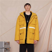 19日10点：GXG 中长款工装风连帽男式羽绒服 11B11100609109 S-XL