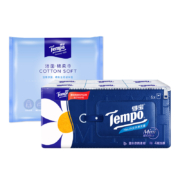 天猫U先：Tempo 得宝  棉柔巾7片单包+mini手帕纸6包