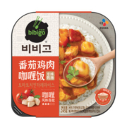 有券的上、京喜app：必品阁（bibigo）自热米饭 番茄鸡肉咖喱饭250g