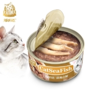 猫乐适猫罐头猫粮幼猫成猫湿粮猫零食泰国进口85g\/罐 6种口味12罐/盒