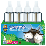 再降价：SUPERB 超威 电热蚊香液 40ml*4瓶 静夜无香型*4件
