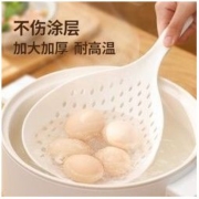 FaSoLa 日式漏勺耐高温家用厨房过滤器沥水漏网捞饺子面条神器笊篱