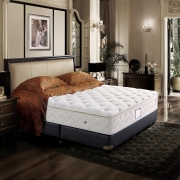 金可儿床垫繁星A  威斯汀酒店天梦升级 乳胶床垫弹簧软床垫 白色 150*200*31cm