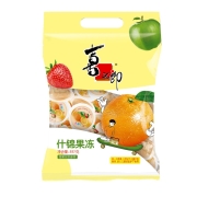 有券的上: 喜之郎 什锦果汁果冻 882g(约35杯) 混合多口味布丁