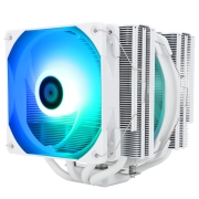 利民（Thermalright）FS140 WHITE V3 ARGB 霜灵 8mmAGHP热管  S-FDB轴承 ARGB风扇TF7硅脂