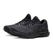 ASICS亚瑟士 男鞋跑鞋宽楦运动鞋缓震透气 GEL-NIMBUS 24 (2E) 黑色 43.5
