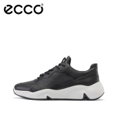 ECCO爱步老爹鞋男 运动休闲厚底小白鞋男鞋 潮趣520104 黑色52010401001 41