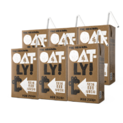 OATLY 噢麦力 原味燕麦奶谷物早餐奶植物蛋白进口饮料 【巧克力味】250ml*6