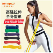 amyup 艾迈 弹力带拉力带拉伸阻力带男女家用健身力量高弹加厚引体向上辅助带