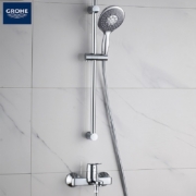 高仪/GROHE 进口淋浴花洒套装 130MM手持花洒含滑杆 4种出水模式26107000