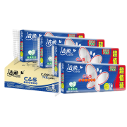 C&S 洁柔 卷纸无芯卷纸卫生纸4层70克1提-共10卷
