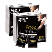 京东特价：洁柔  手帕纸 黑face  4层  6片*36包