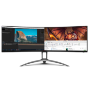 双11预售：AOC 冠捷 AGON系列 AG493UCX2 49英寸 VA 曲面 FreeSync 显示器（5120×1440、165Hz、121%sRGB、HDR400、Type-C 65W）