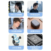 诺基亚（NOKIA）E3511 真无线降噪蓝牙耳机 主动降噪 蓝牙耳机 无线耳机 石墨黑