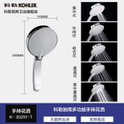 科勒（KOHLER） 淋浴花洒喷头 手持花洒多功能莲蓬头  K-30251T-CP