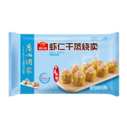 广州酒家利口福 虾仁干蒸烧卖 210g 12个装 广式早茶点心 方便菜 粤菜 家庭装