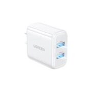 UGREEN 绿联 CD104 充电器 双USB-A 17W