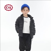 C&A 男小童轻薄保暖羽绒服 黑色812976 *2件